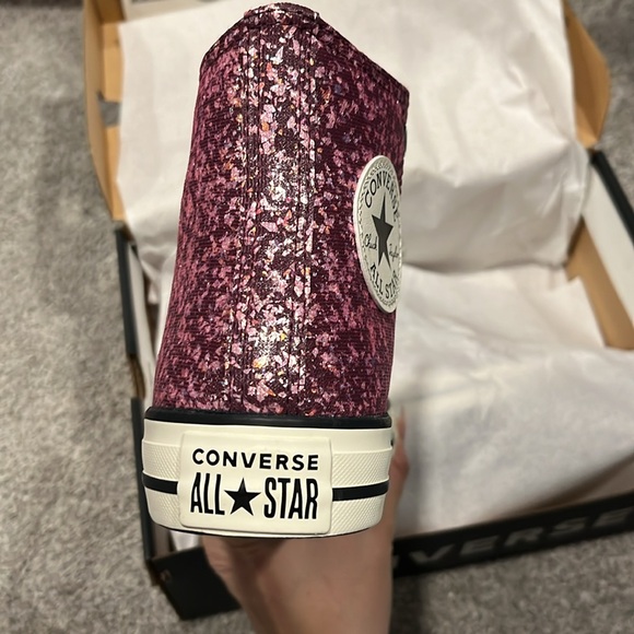 Brand new in box glitter high top converse - Picture 4 of 6